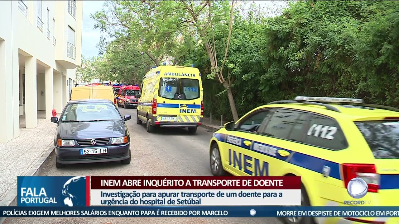 INEM abre inquérito a transporte de doente em Setúbal