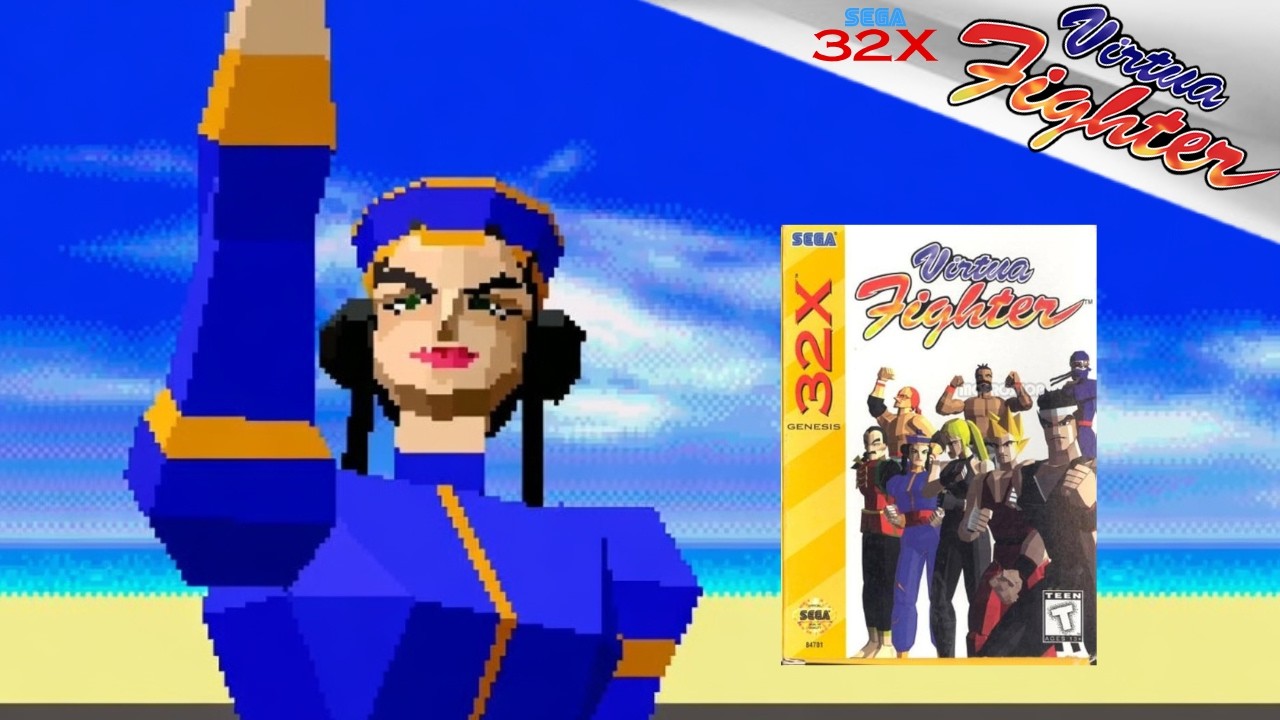 Virtua Fighter (1993) Sega 32X Full Gameplay - YouTube