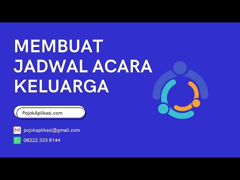 Video: Kalender Acara Keluarga