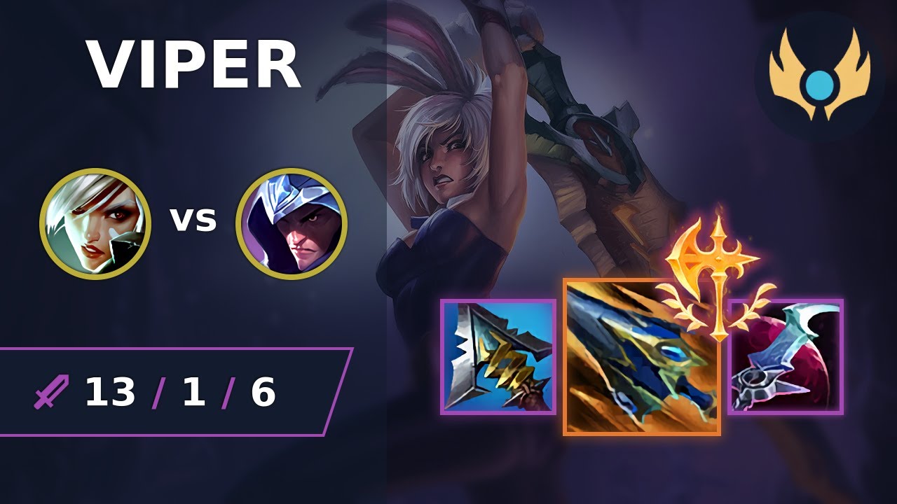 [ Viper ] Riven MID vs Talon | NA CHALLENGER | LOL Season 2024 - YouTube