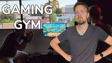 Experience the Future of Fitness with this Gaming Gym!