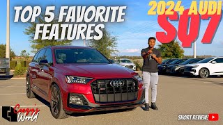 5 Things I Love about the 2024 Audi SQ7 [SHORT REVIEW]