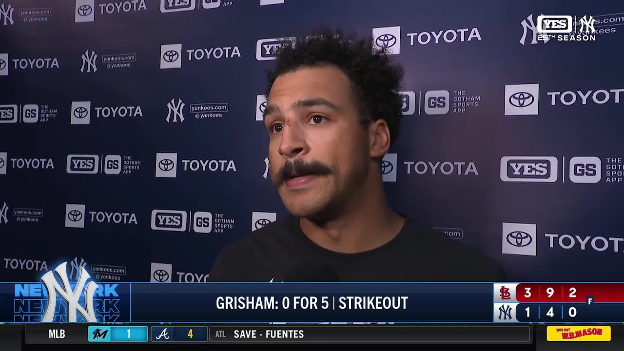 Thumbnail for Trent Grisham speaks following the 3-1 loss vs. St. Louis
