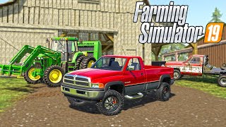 I GOT MY REAL LIFE TRUCK IN FARM SIM!? | (ROLEPLAY) FARMING SIMULATOR 2019 screenshot 1