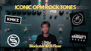 ICONIC OPM GUITAR TONES | Blackstar ID:X Floor Three (Taglish)