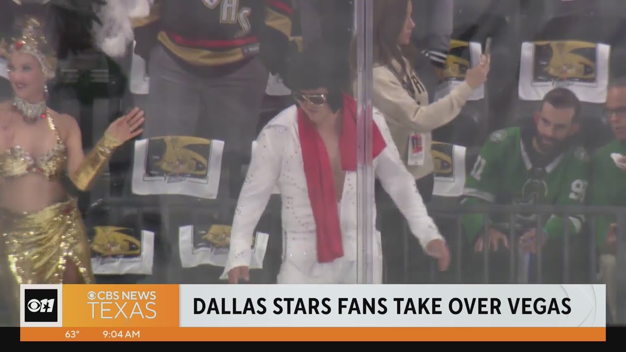 Dallas Stars fans take over Las Vegas YouTube