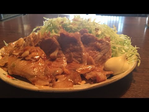 【豚ニンニク醤油焼】作り方