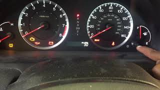 HOW TO RESET A MAINTENANCE LIGHT ON 2009 Honda Accord 2.4L HOW TO RESET A MAINTENANCE LIGHT ON 2009 Honda Accord 2.4L