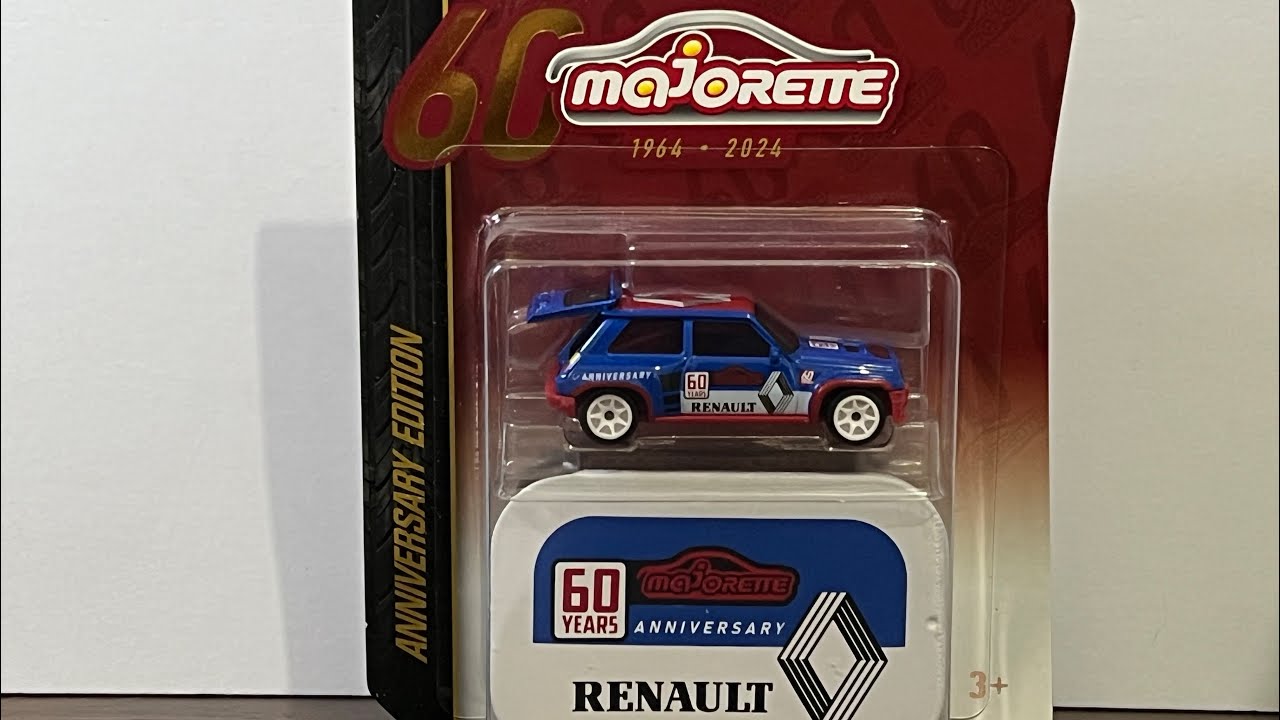 Bon Anniversaire! Unboxing a Renault 5 Turbo by Majorette - YouTube