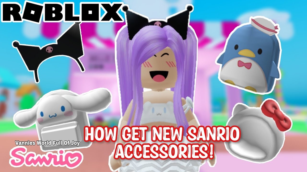 Roblox sanrio accessories event update mang đến cho bạn những phụ kiện cực kỳ đẹp mắt và độc đáo từ thương hiệu Sanrio. Hãy tham gia ngay để sở hữu những sản phẩm này và trải nghiệm các tính năng đặc biệt chỉ có trong sự kiện này!