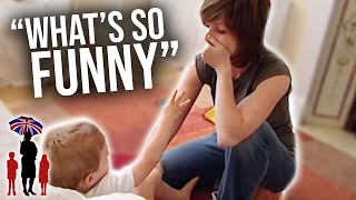 Mom Makes The Technique Ineffective As She Cant Stop Laughing Supernanny