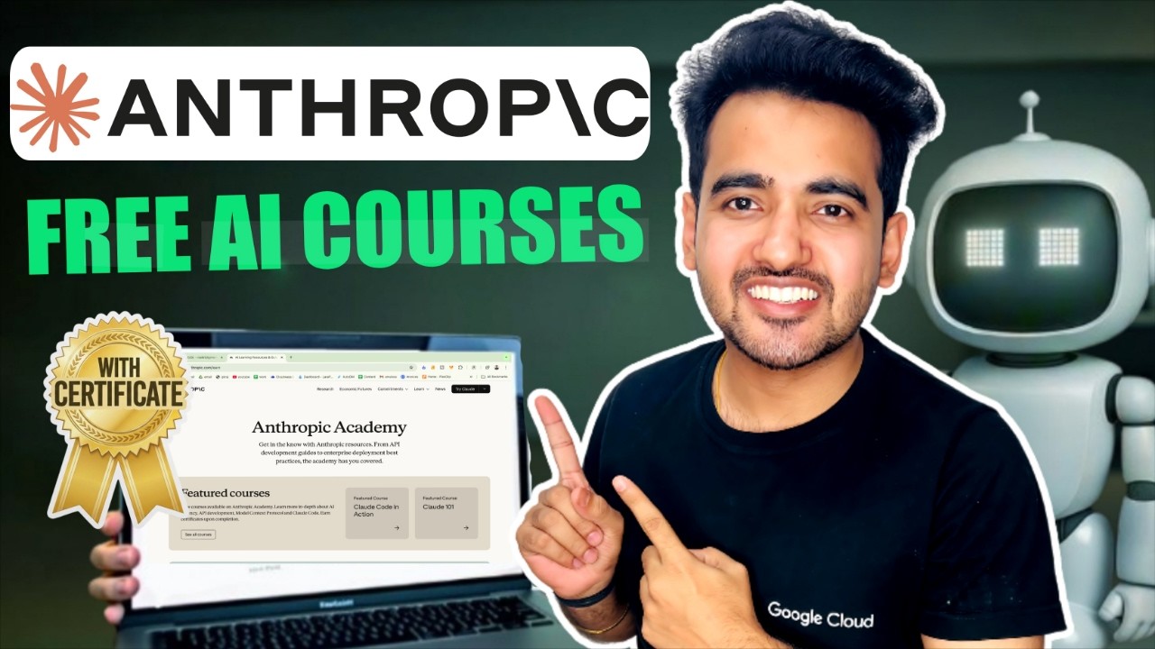 ⁣Anthropic Claude FREE AI Courses 2026! 🚀 | Free Certificate & Step-by-Step Guide
