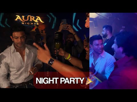 Night Party with Sahil khan In DUBAI