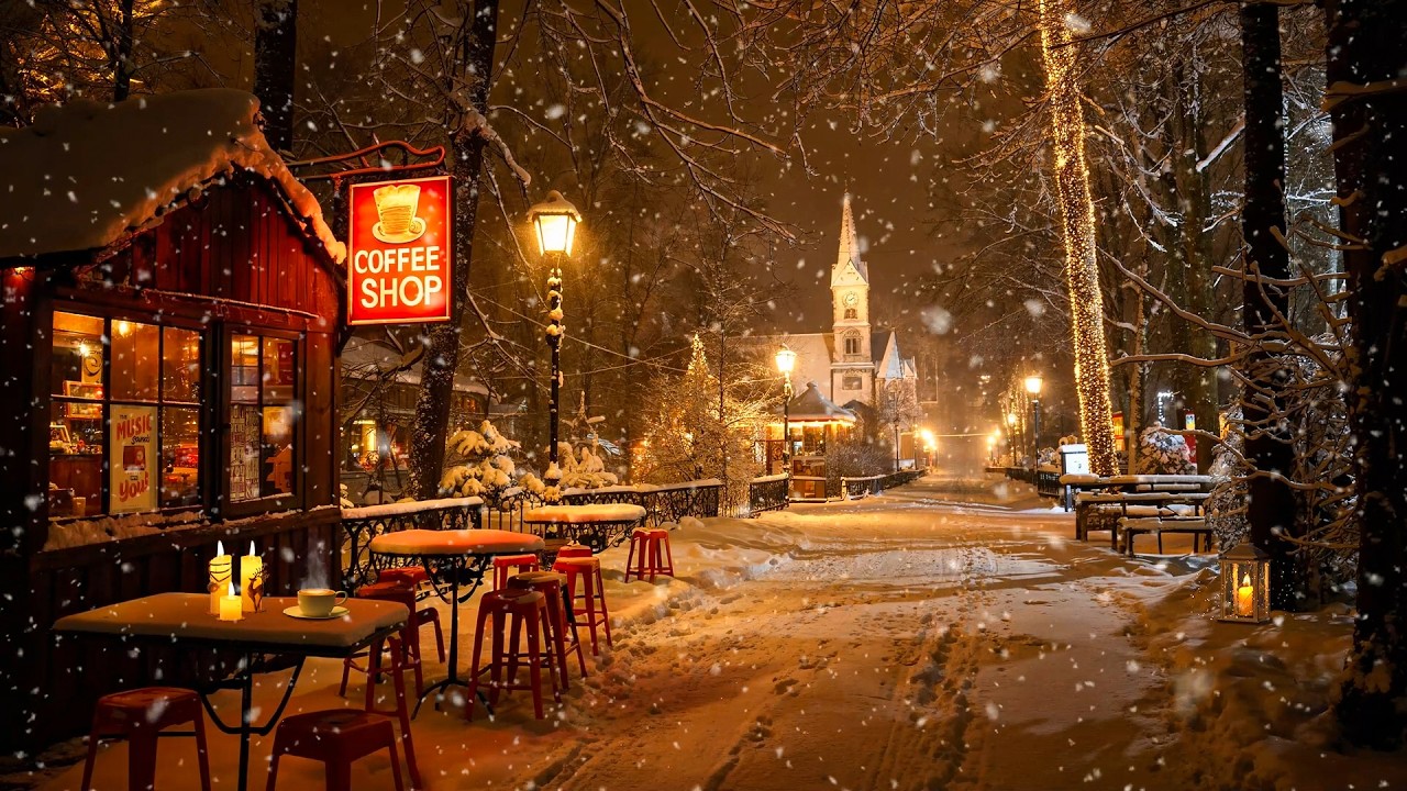 Winter Night Cafe Jazz — Smooth and Deep Jazz Melodies for Deep Relaxation, Focus