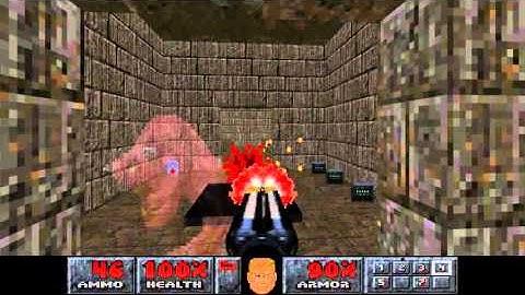PSX Final Doom TC - Level 01: Attack