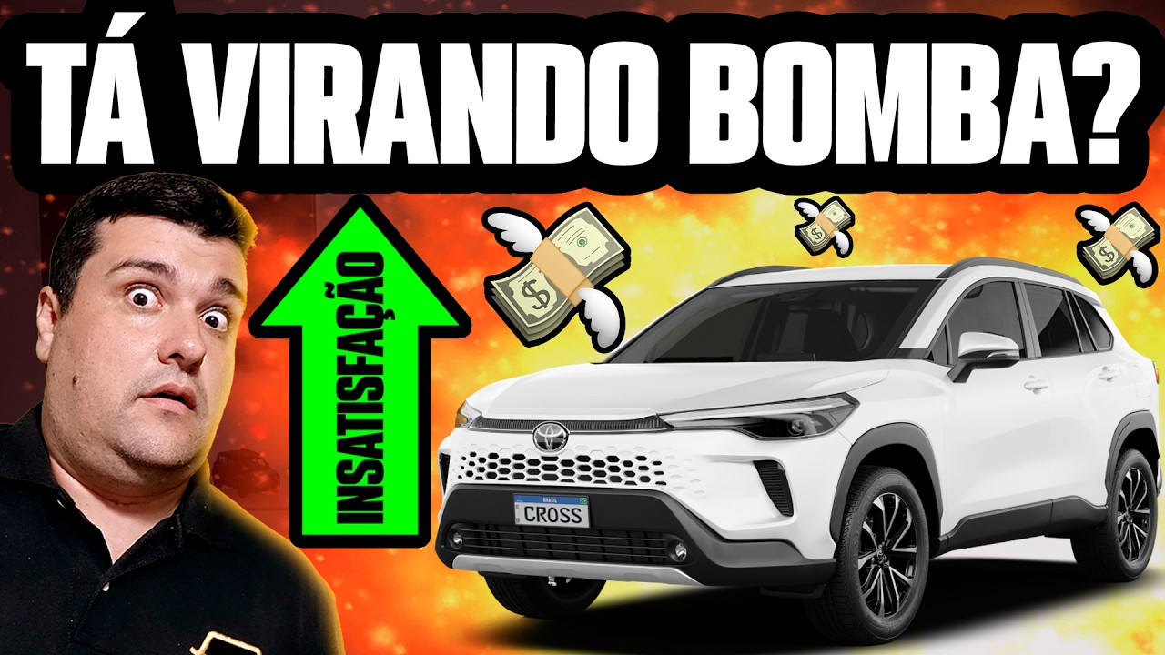 RECLAMAÇÕES EXPLODEM e COROLLA CROSS VIRA ALVO DE PROBLEMAS INTERMINÁVEIS! O CARRO PIOROU? E AGORA?