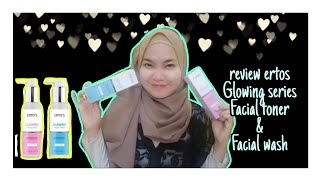 ertos glowing facial toner