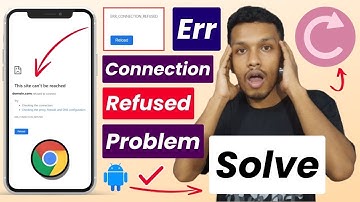Err connection refused solve | this site can