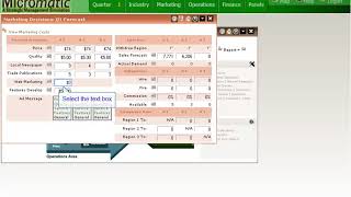 Micromatic Quarter 1 Marketing Decisions -- Past Version