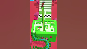 Stacky dash very smooth gameplay ASMR Sound like this game level 41 #shortsfeed #stackydashandroid