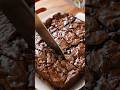 The BEST fudge brownies with a flaky top recipe