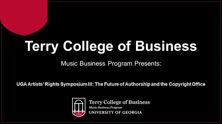 UGA Artists Rights Symposium III: The Future of Authorship and the Copyright Office