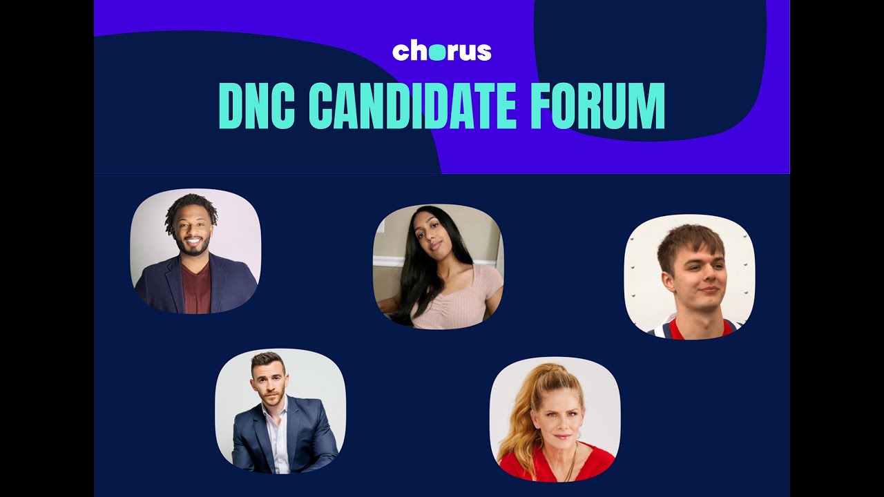 LIVE: DNC chair DEBATE hosted by creators