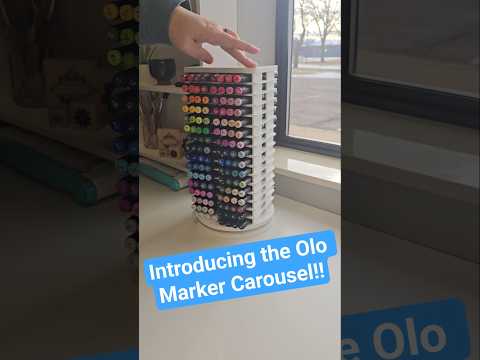 Check Out The New Olo Marker Carousels Markers Crafting 