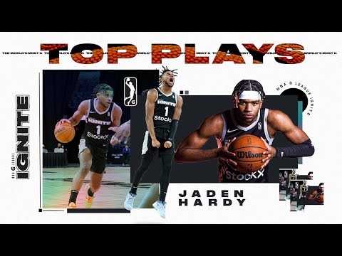 Jaden Hardy's 2021-22 G League Ignite Highlights