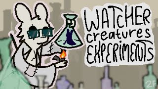 Testing stuff with the WATCHER CREATURES | Rain World Watcher DLC