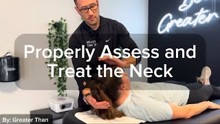 NECK/CERVICAL CORRECTIONS!