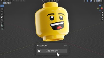 How I Make Custom LEGO Heads in Blender - Iconface Addon