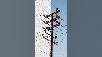 Remove Wires from an Image in Photoshop using Channels! 🎨✨ #shorts