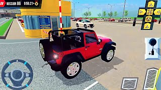 My Holiday Car #2 | Red 4x4 Sport Car Jeep Driving | Best Android GamePlay screenshot 4