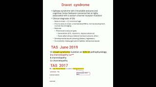 🍬   Dravet   syndrome  ( TAS   recall   discussion  )   🍬