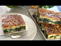 Red lentil spanakopita or brek spinach pie you will fall in love with this recipe  glutenfree