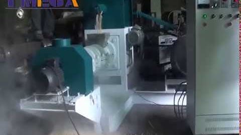 How to Use Yearmega model DGP120 floating fish feed extruder machine