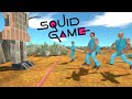 Squid Game Red Light, Green Light - Animal Revolt Battle Simulator