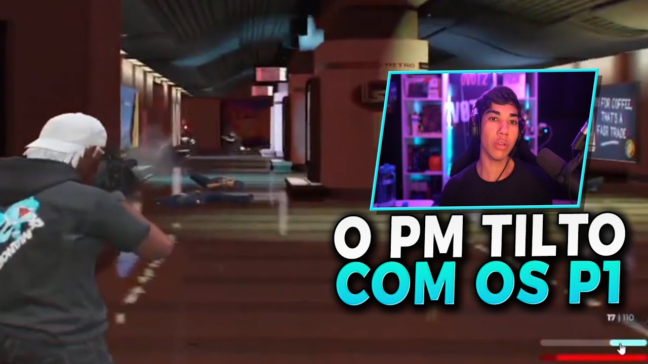 OVOTZ REAGINDO AO GUIP1 LEVANDO GERAL E OS PM DO CDA VALLEY TILTADOS ...