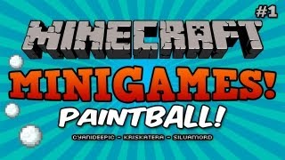 Minecraft Minigames: Paintball 1 - Hypixel Server