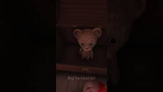 The teddy bear is alive!?? #scary #horror #scarygaming #teddybear #trendingshorts #viralshort #like