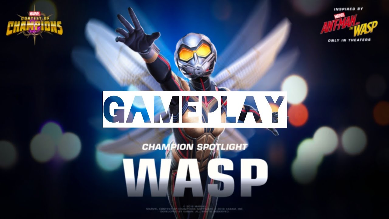 WASP| Gameplay| Marvel Contest of champions|
