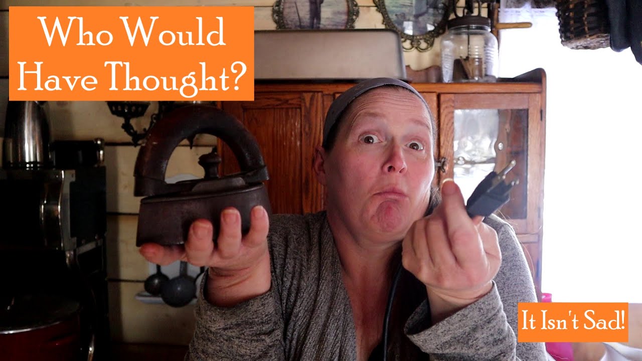 Старомодная жизнь: глажка без электричества — наша жизнь без электричества и использование грустн...