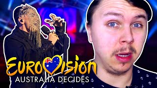 I&#39;m Not Sure About This One... - &#39;Eurovision: Australia Decides 2022&#39; 🇦🇺 REACTION