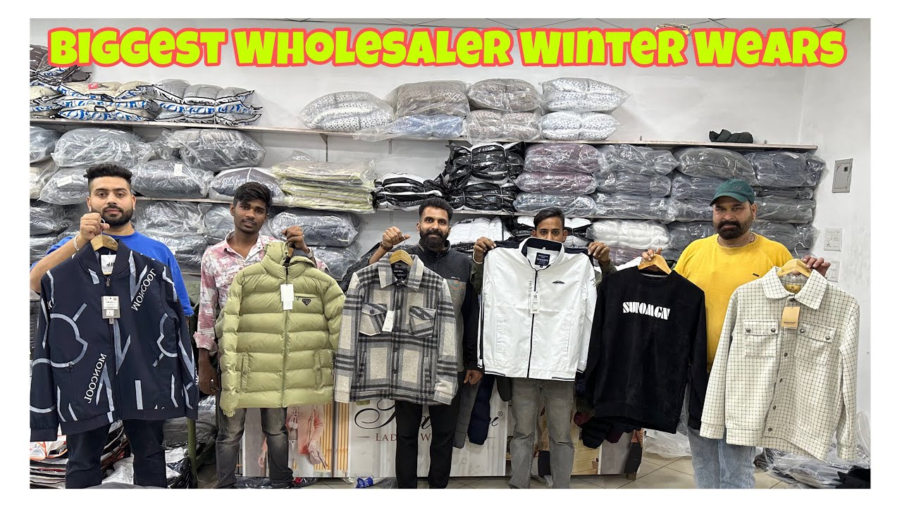🇮🇳Biggest Wholesaler Winter Wears Sweatshirts Jackets Hoodies Shakets  Chaman Knit Ludhiana .