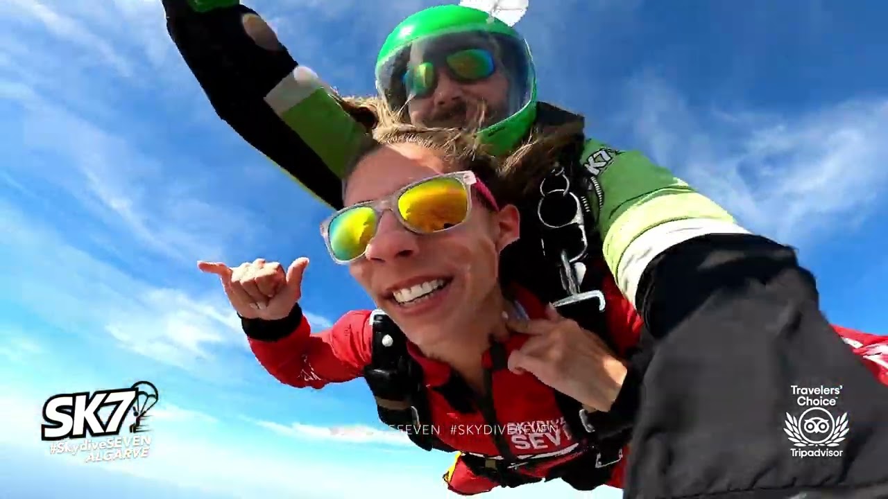 Tandem Skydive Salto de Paraquedas Algarve Cai 