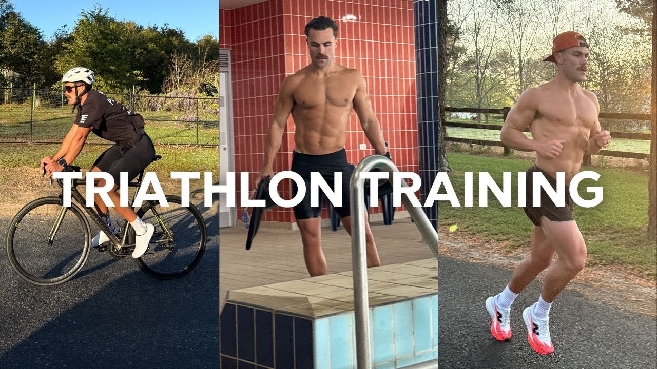 Как я готовлюсь к своему первому триатлону | Целый 5-часовой тренировочный день.