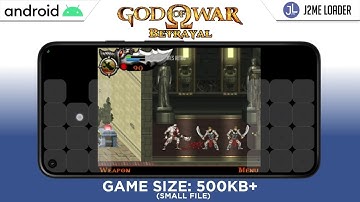 GOD OF WAR: BETRAYAL - JAVA ON ANDROID GAMEPLAY (J2ME/KEYPAD)+SETTINGS