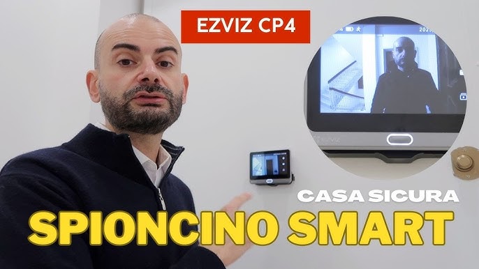 Recensione e come montare spioncino smart digitale per porte blindate Ezviz  CP4 DP2C 