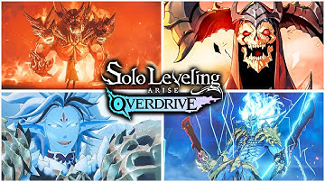 Solo Leveling Arise Overdrive - All Bosses & Ending